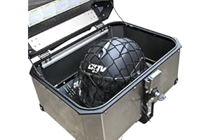 TrunkExpertrete Borsa a rete per moto ragno da moto per Givi Trekker Outback 38l - portaoggetti robusto