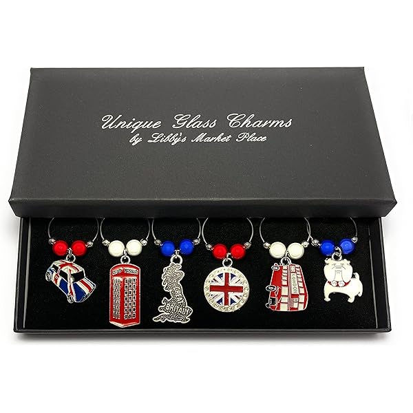 12 Days Of Christmas Wine Glass Charms