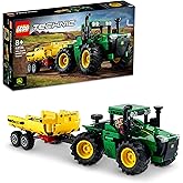LEGO&reg; Technic John Deere 9620R 4WD Trakt&ouml;r 42136-8 Yaş ve &Uuml;zeri &Ccedil;ocuklar i&ccedil;in Oyuncak Trakt&ouml;r Yapım Seti (390 Par&ccedil;a)