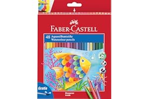 Faber-Castell 114448 Matita Colorata, 48 Pezzi