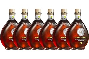 ZEUS PARTY 6 bottiglie di Aceto di Mele Due Vittorie Invecchiato in barrique 500ml (3000ml)