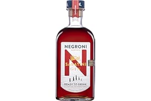 Sabatini Gin, Negroni Ready to Drink, Cocktail Pronto da Bere, 1000ml, Ideale per Negroni Premium, Note Dolci e Amare Equilibrate, Miscela di Sabatini Gin, Vermouth e Bitters, Idea Regalo, 25% Vol.