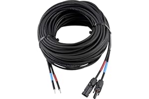 ENJOY SOLAR SolarV enjoy MC4 Câble de raccordement professionnel pour panneau solaire avec câble solaire 15 m