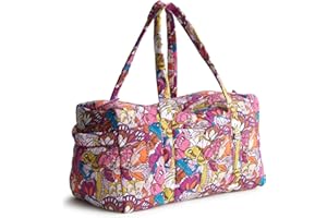 Vera Bradley Damska nylonowa duża oryginalna torba sportowa, Trzepotanie, Jeden rozmiar, Duża oryginalna torba sportowa
