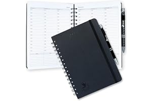 FairyLab Agenda 2025 Settimanale. Intuitivo e funzionale Diario di 12 mesi, efficiente calendario ufficio. Da Gennaio 2025 a Dicembre 2025