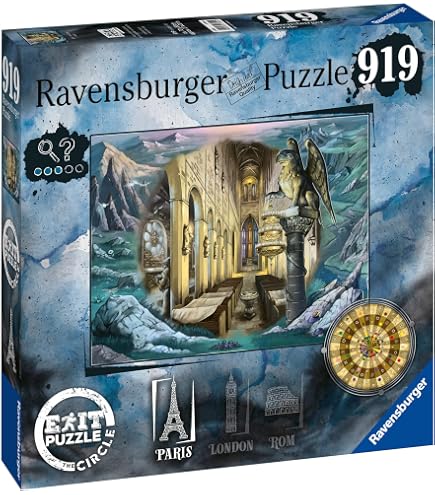 Ravensburger Exit Puzzle The Circle Anno 2083 – 919 Pezzi, Gioco Da Tavolo Misterioso 14+ Anni, Dimensioni 70x50cm - 2