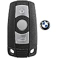 BMW Black Plastic Acrylonitrile Butadiene Styrene (ABS) Car Key Shell 66-12-2-155-754