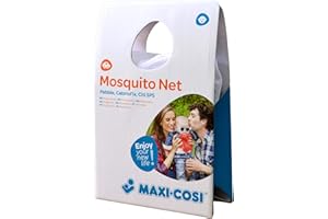 Maxi-Cosi Insektenschutz für Babyschale, Mückennetz für alle Maxi-Cosi Baby Autositze (wie z.B. Rock, Pebble Plus, Cabriofix, Citi uvm.), feinmaschiges Moskitonetz mit Gummizug und Trageöffnung