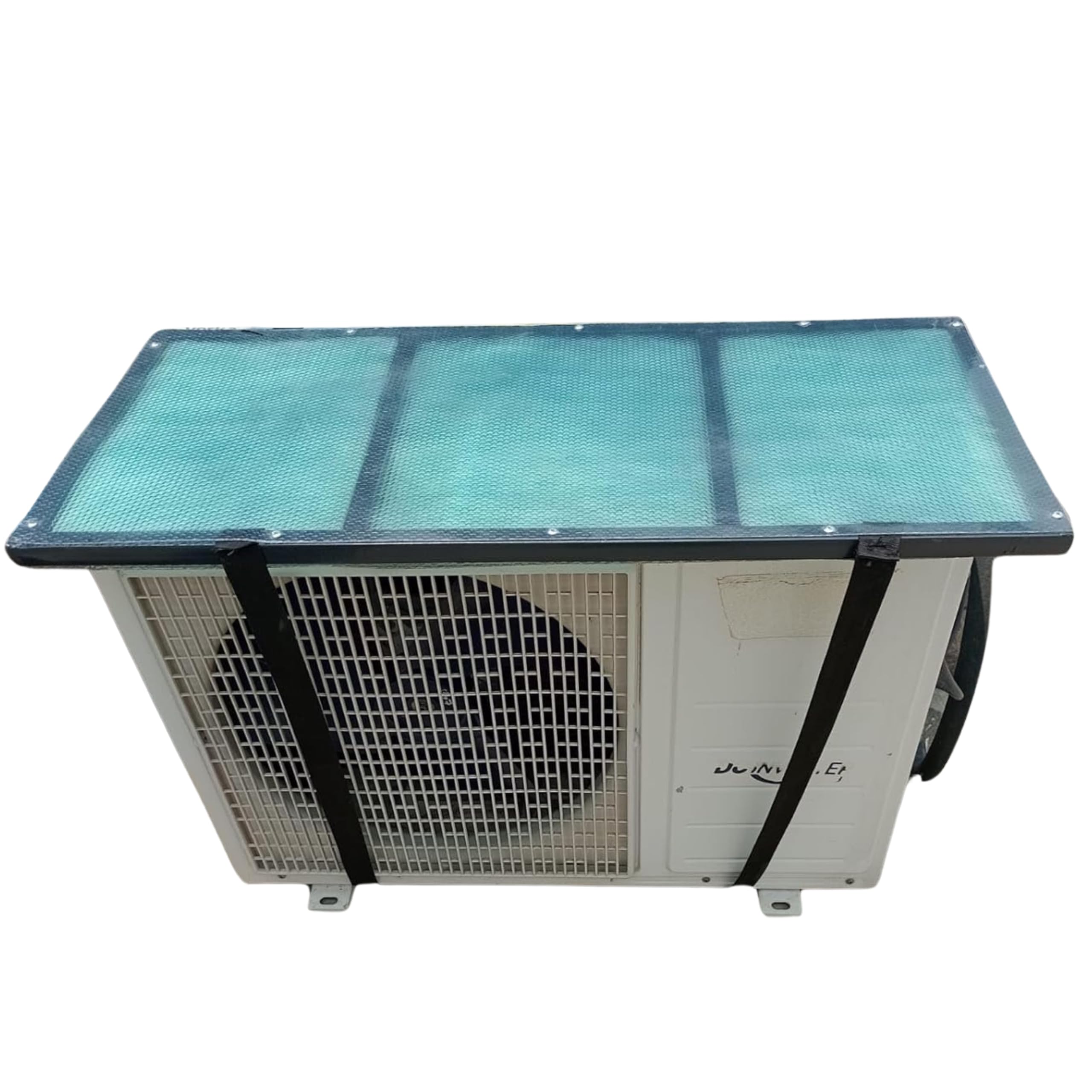 DWET Premium Split AC Outdoor Unit Cover | Heat-Insulated, Weather-Resistant Protection | Extend AC Lifespan & Boost Energy Efficiency ac outdoor unit protector (Pack of 1) (Blue, 1.5 Ton)