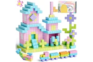 NLMWTI 80 Pezzi Costruzioni Magnetiche, Construction Magnetique Enfant Cube Magnétique, Giochi Magnetici per Bambini 3 4 5 6 7 8 Anni, Scelta Regalo Perfetta per Ragazzi e Ragazze dai