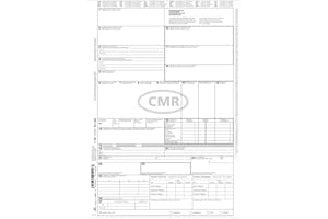 RNKVERLAG RNK - Verlag 2100 Lettera di vettura internazionale (CMR) SD, 1 x 4 fogli, DIN A4, 50 pz.
