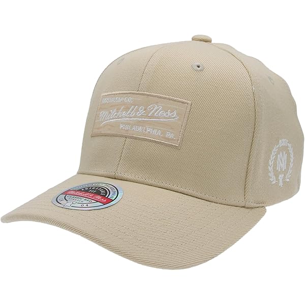 Mitchell & Ness Classic Red Snapback Cap - Gelb/Schwarz Verstellbar