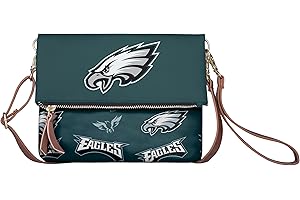 FOCO NFL Damen bedruckt Collection Foldover Tasche, Philadelphia Eagles
