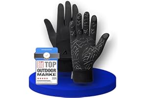‎ALPENSATTEL Alpensattel Premium 2.0 Thermo Fahrradhandschuhe | Wasserabweisende & Winddichte Fahrrad Handschuhe Herbst Handschuhe für Damen & Herren | Antirutschbeschichtung & Touchscreen Funktion | Größen S-XXL