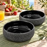 EVANILIFE El Yapımı Seramik Salata Kasesi, Yulaf Granola ve Kahvaltı Kasesi, Sağlıklı Beslenme ve Diyet Kabı, Smoothie Bowl, 