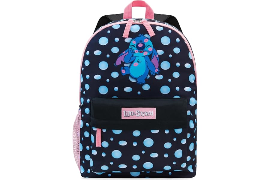 Disney Stitch Backpack for Girls Teens Rucksack School Bag for Primary Secondary Sports Travel PE Kit Daypack School Supplies Stitch Gifts for Girls