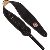 Levy's Leathers Suede Bass and Guitar Straps
