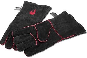 Char-Broil 140 518 - Guanti BBQ in Pelle