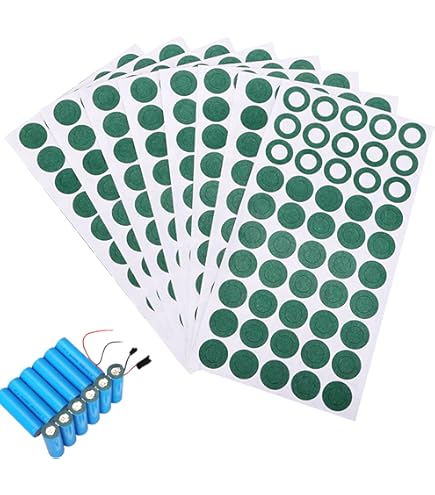 ChenXi Shop Pack Of 40 Cardboard Battery Insulators 6 X 18650