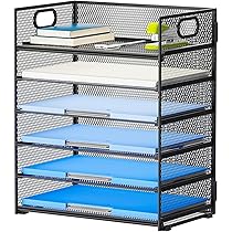 Briefbox Mesh Metall - Schreibtisch Organizer Für Dokumente & Briefe