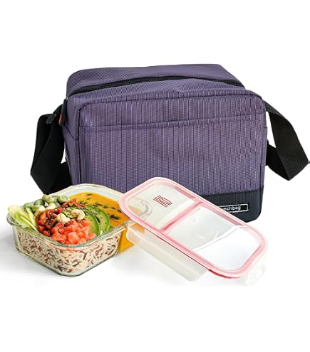 IRIS BARCELONE - Sac isotherme Lunchbag Tote Botanic, couleur rose, sac isotherme, fermeture éclair