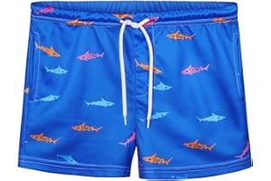Aomig Ragazzi Costumi da Bagno, Pantaloncini da Bagno Divertenti Stampati, Estivi Shorts Bambini e Ragazzi, Pantaloncini da Bagno, Spiaggia a Rapida Asciugatura Sport da Corsa Pantaloncini da Surf