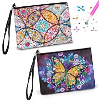 5D Diamond Painting Kit Für Kinder – Mandala-Muster, Inkl. Stift & Aufkleber, Bastelgeschenk Für Mädchen 6-12 Jahre