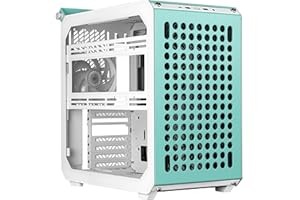Cooler Master Qube 500 Flatpack - Mid-Tower ATX PC Case, Fully Modular, 1 x 120 mm Pre-installed SF ARGB Rear Fan, Vertical GPU Mount, Supports EATX Motherboards & Dual 280mm Radiators - Macaron
