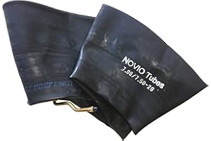 PGONA Schlauch 7.00/7.50-20 mit Winkelventil V3-06-3 für Baumaschinen, LKW-Reifen Anhänger, Traktor, Schlepper, Trecker, AS, TOP Luftschlauch in Erstausrüster-Qualität mit Metallventil, hohe Lebensdauer