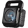 QTX | Ultimate Portable Party Speaker with Bluetooth, LED Lighting Effects & Microphone