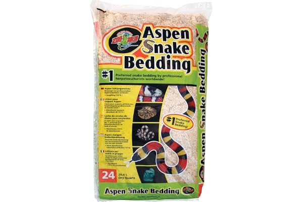 Zoo Med Aspen Snake Bedding Substrat pour Reptile/Amphibien 26,4 L