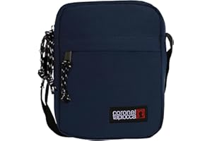 CORONEL TAPIOCCA Tapiocca Urban, Sac Bandoulière Bleu Marine Men's, 17,5x22x5,6
