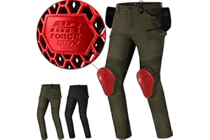 SHIMA Giro 3.0 Motorrad Hose Herren Damen mit Protektoren Airforce Knieprotektoren Motorradhose Kurzgrößen Cargohosen