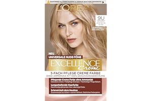 ‎L'OREAL PARIS L’Oréal Paris Excellence Creme Farba do Włosów, 9U Bardzo Jasny Blond, 192 ml