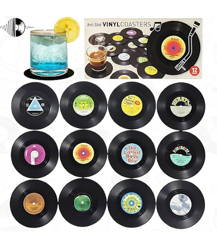 Rockbites Thor Untersetzer Set – 6 Stück, Ø9,5 Cm, Aus 100% PVC, Mit Hammer-Motiv