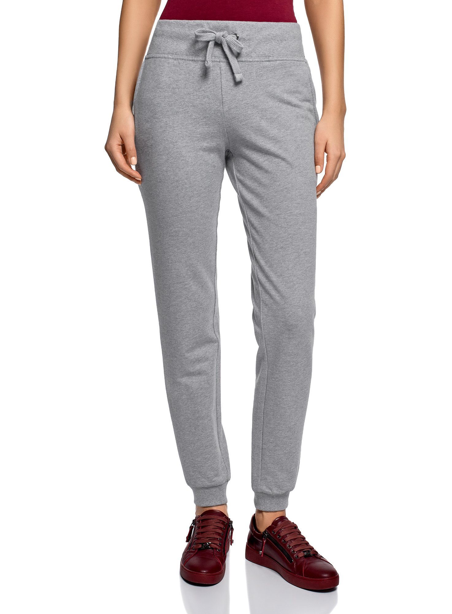 трикотажные брюки со стрелками