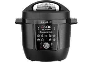Instant Pot Plus 9-i-1 multikokare 5,7 l – borstat rostfritt stål, tryckkokare, långsam kokare, riskokare, sauteus, yoghurtberedare, matvärmare, ångkokare, vakuumkokare, sterilisator