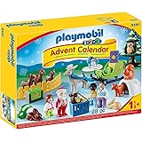 Playmobil Adventskalender 9391 Kerstmis in het Bos, Met Dieren, Vanaf 1,5 Jaar, 40 x 30 x 7,5 cm, Meerkleurig
