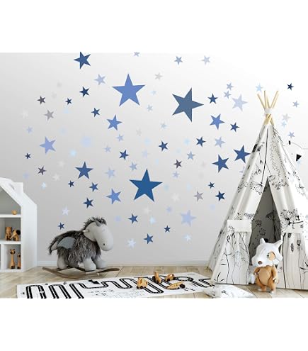 Lot de 30 stickers étoiles personnalisées Couleur Noir Dimension (côté