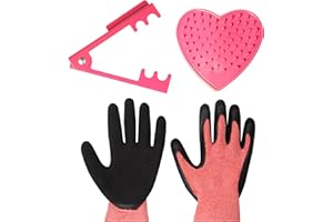 LUKEERIT Rose stripper thorn remover tool，flower thorn remover，garden set