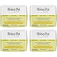 The Honey Pot Company - 64ct - Sanitary Pads for Women - Non-Herbal Heavy Flow Daytime w/Wings - Organic Cotton Cover & Ultra-Absorbent Core - Feminine Care - FSA & HSA Eligible