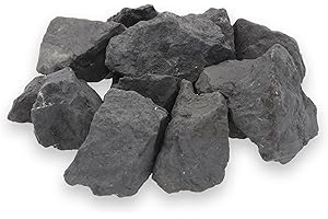 LEBENSQUELLE PLUS Pierres d'eau shungite | Pierres brutes 100% naturelles | 300 g Source de vie Plus
