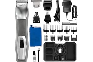 Wahl Chromium 11-in-1 Multigroomer, Eyebrow Cutting Ability, Body Trimmers, Men’s Beard Trimmer, Stubble Trimming, Body Shaving, Face Grooming, Male Grooming Set