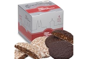 ‎ECKSTEIN Lebkuchen Eckstein - 4 Stück gemischt - 300g - Echte Nürnberger Elisenlebkuchen
