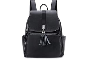 Travistar Zaino Donna,Borsa Pelle PU Elegante Zainetto Donna Casual Daypack Backpack per la Scuola,Zaini da Donna piccolo Antifurto Zaini