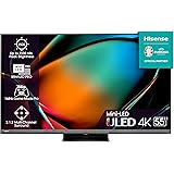 Hisense 55" ULED Mini-LED 4K 2023 55U8KQ, Smart TV VIDAA U7, Dolby Vision IQ, HDR 10+ Adaptive, 144Hz Game Mode PRO, Alexa Bu