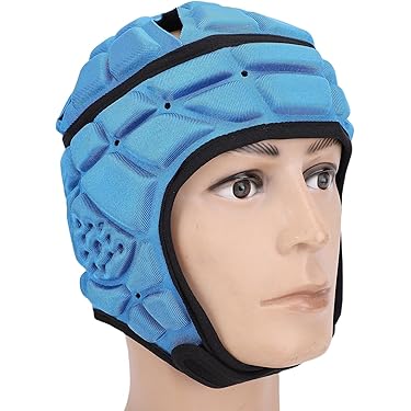 Casque De Rugby Soft Shell Réglable – Protection Tête Adulte – Neuf