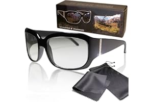 SCHLEITER & JAUERNIG Occhiali 3D eleganti, di alta qualità – Neri con dettagli - Per cinema e TV 3D passive passivi – per cinema RealD e TV 3D passive come: „Cinema 3D“ di LG, „Easy 3D“ di Philips ad altre TV 3D passive di Sony, Toshiba, Panasonic e Grundig – polarizzazione circolare – completi di custodia e panno per la pulizia