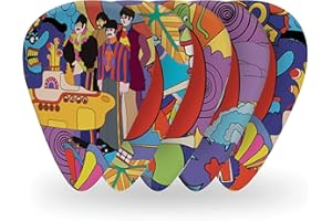 PLANET WAVES D'Addario Médiators Heavy pour guitare 50e anniversaire Yellow Submarine