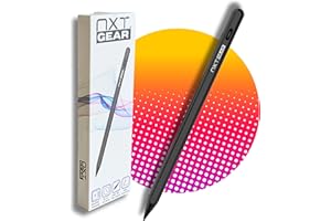 NXT.GEAR Pencil Rysik do Apple iPad AIR PRO 10 9 8 - Bardzo precyzyjny - Nowy Kolor - Bezprzewodowe Ładowanie - 12 Godzin Pracy - Czarny